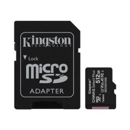 Kingston Canvas Select Plus 512 GB, Micro SD, pamięć flash klasy 10, adapter SD