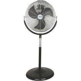 Camry CR 7307 Stand Fan, Number of speeds 3, 180 W, Diameter 45 cm, Black/Stainless steel
