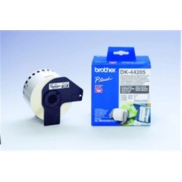 Brother DK-44205, 62mm x 30.48m Removable adhesive labels - white - Brother
