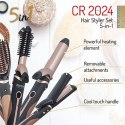 Camry | Hair Styler | CR 2024 | 1200 W | Black/Rose gold