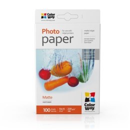 ColorWay PM2201004R Matte Photo Paper, White, 10 x 15 cm, 220 g/m?