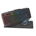 Logilink | Metal | Gaming-Set, keyboard, mouse and mouspad | ID0185 | Keyboard, Mouse and Pad Set | Wired | Mouse included | DE 