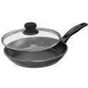 Stoneline | 7359 | Pan | Frying | Diameter 26 cm | Suitable for induction hob | Lid included | Fixed handle | Anthracite