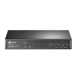 Switch TP-LINK TL-SF1009P Unmanaged, Desktop, ilość portów 10/100 Mbps (RJ-45) 9, ilość portów PoE+ 8