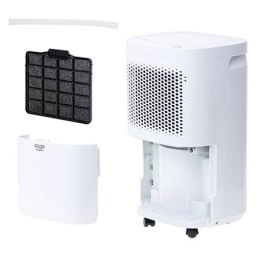 Adler Air Dehumidifier AD 7917 Power 200 W, Suitable for rooms up to 60 m³, Water tank capacity 2.2 L, White