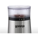 Gorenje | SMK150E | Coffee grinder | 150 W | Coffee beans capacity 60 g | Lid safety switch | Stainless steel