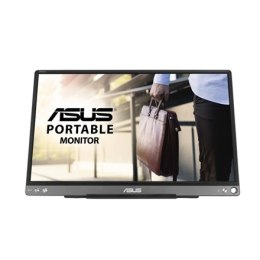Asus Portable USB Monitor MB16ACE 15,6 ", IPS, FHD, 1920 x 1080, 16:9, 5 ms, 220 cd/m², Black/Grey