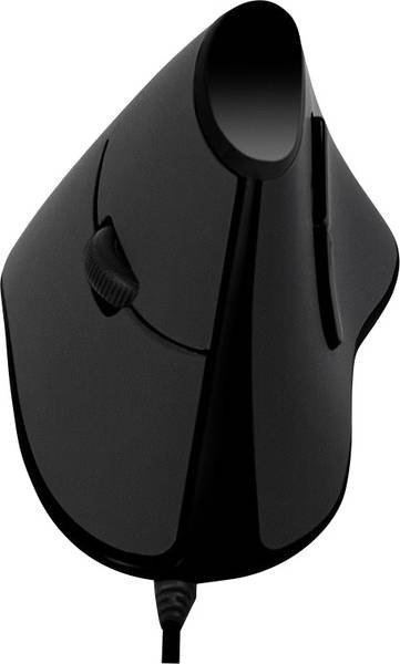 Logilink | Ergonomic Vertical Mouse | ID0158 | Optical | Wired | Black