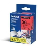 Brother TZe-262 Laminated Tape Red on White, TZe, 8 m, 3.6 cm