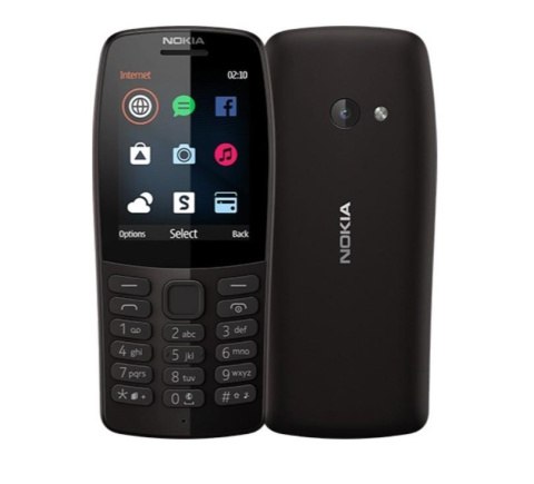Nokia | 210 | Black | 2.4 "" | TFT | 240 x 320 pixels | 16 MB | N/A MB | Dual SIM | Bluetooth | 3.0 | USB version microUSB | Mai