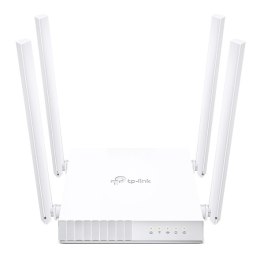TP-LINK Dual Band Router Archer C24 802.11ac, 300+433 Mbit/s, 10/100 Mbit/s, Ethernet LAN (RJ-45) ports 4, MU-MiMO Yes, Antenna 