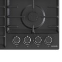 Gorenje | GW642AB | Hob | Gas | Number of burners/cooking zones 4 | Rotary knobs | Black