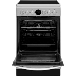 INDESIT Cooker IS5V8CHX/E Hob type Vitroceramic, Oven type Electric, Stainless steel, Width 50 cm, Grilling, Electronic, 57 L, D