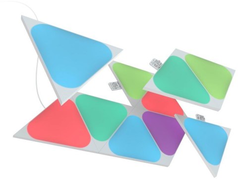 Nanoleaf | Shapes Triangles Mini Expansion Pack (10 panels) | 1 x 0.54 W | 16M+ colours | 2.4GHz WiFi b/g/n