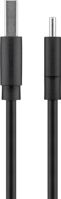 Goobay | USB-C cable | Male | 4 pin USB Type A | Male | Black | 24 pin USB-C | 0.1 m