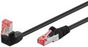 Goobay | CAT 6 | Patch cable | SFTP, PiMF | Male | RJ-45 | Male | RJ-45 | Black | 2 m