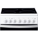 INDESIT | Cooker | IS5V4PHW/E | Hob type Vitroceramic | Oven type Electric | White | Width 50 cm | Grilling | Depth 60 cm | 61 L