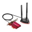 TP-LINK | AX3000 Wi-Fi 6 Bluetooth 5.0 PCIe Adapter | TX3000E | 2.4GHz/5GHz | Antenna type 2xHigh-Gain External Antennas | 574+2