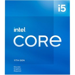 Intel i5-11400, 2,6 GHz, LGA1200, ilość wątków procesora 12, opakowanie detaliczne, ilość rdzeni procesora 6, komponent do kompu