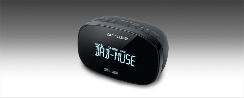 Muse | M-150 CDB | Alarm function | AUX in | Black | DAB+/FM Dual Alarm Clock Radio