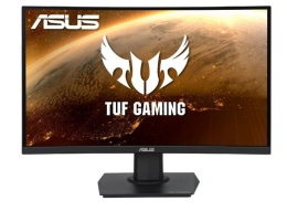 Asus TUF Gaming Curved VG24VQE 24 ", VA, FHD, 1920 x 1080 pixels, 16:9, 1 ms, 250 cd/m², Black, HDMI ports quantity 2 x HDMI 2.