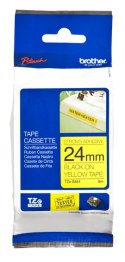 Brother | S651 | Laminated tape | Thermal | Black on yellow | Roll (2.4 cm x 8 m)