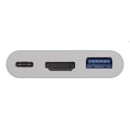 Goobay USB-C™ to HDMI/USB-C/USB-A 3.0 Multiport Adapter White