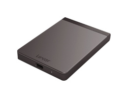 Lexar External Portable SSD SL200 1000 GB, SSD interface USB 3.1 Type-C, Write speed 400 MB/s, Read speed 550 MB/s