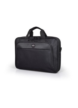PORT DESIGNS HANOI II CLAMSHELL 13/14 Briefcase, Black PORT DESIGNS | Fits up to size 