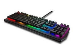 Dell Alienware RGB AW410K Mechanical Gaming Keyboard, RGB LED light, QWERTY US International, Wired, Dark side of the moon, CHER