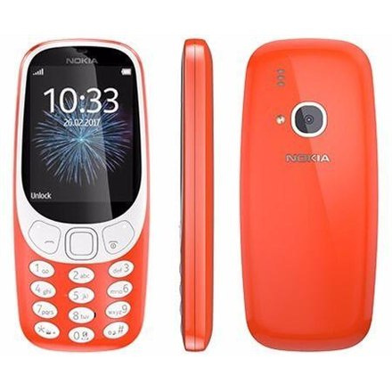 Nokia | 3310 (2017) | Red | 2.4 "" | TFT | 240 x 320 | N/A MB | 16 MB | Dual SIM | Micro-SIM | Bluetooth | 3.0 | USB version mic