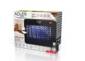 Adler | Mosquito killer lamp UV | AD 7938 | 9 W | Lures with UV light, electrocute insects with high voltage, stores dead insect