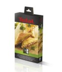 TEFAL | XA800212 | Triangle toasted sandwich set for Snack Collection | Dimensions (W x L) 13 x 22.5 cm | Black