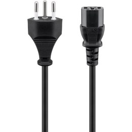 Goobay | Power cable | Power IEC 60320 C13 | Power IEC 60906-1 | 2 m | Black