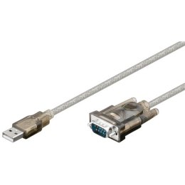 Goobay USB serial RS 232 converter, Transparent 68875
