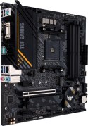 Asus | TUF GAMING B550M-E | Processor family AMD | Processor socket AM4 | DDR4 DIMM | Memory slots 4 | Supported hard disk drive