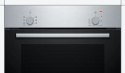 Bosch | HBF010BR1S | Oven | 66 L | A | Multifunctional | Manual | Height 59.5 cm | Width 59.4 cm | Stainless steel