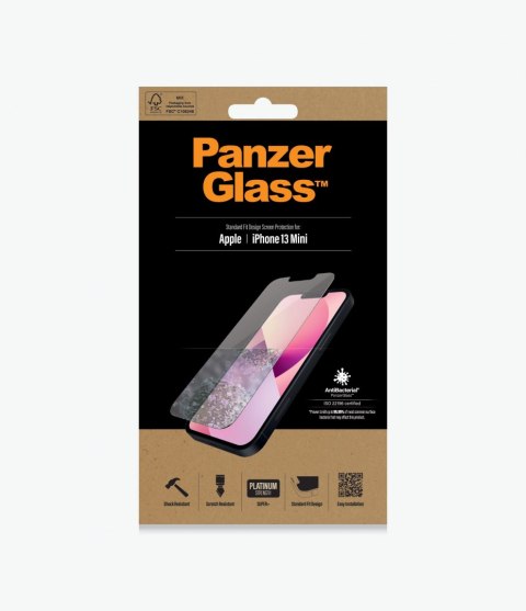 PanzerGlass | Screen protector - glass | Apple iPhone 13 mini | Glass | Transparent