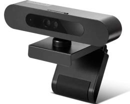 Lenovo Webcam 500 FHD Black, Pixel perfect high definition FHD 1080P video with 1/2.9 inch RGB sensor size. Effortless automatic