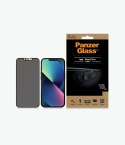 PanzerGlass | Screen protector - glass - with privacy filter | Apple iPhone 13, 13 Pro | Tempered glass | Black | Transparent
