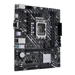 Asus PRIME H610M-D D4 Processor family Intel, Processor socket LGA1700, DDR4 DIMM, Memory slots 2, Supported hard disk drive in