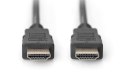 Digitus | HDMI High Speed with Ethernet | Male | 19 pin HDMI Type A | Male | 19 pin HDMI Type A | 3 m | Black