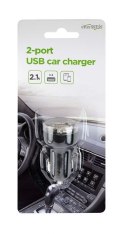 EnerGenie | A | EG-U2C2A-CAR-02 | 2-port USB car charger