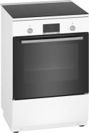 Bosch | Cooker | HLN39A020 | Hob type Induction | Oven type Electric | White | Width 60 cm | Grilling | LED | Depth 60 cm | 66 L