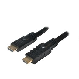Logilink | Active HDMI High Speed Cable | Plug | 19 pin HDMI Type A | Plug | 19 pin HDMI Type A | 15 m | Black