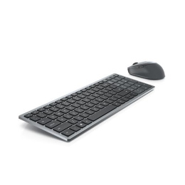 Dell Keyboard and Mouse KM7120W Wireless, 2.4 GHz, Bluetooth 5.0, Keyboard layout Russian, Titan Gray