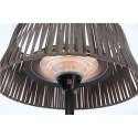 SUNRED | Heater | ARTIX M-SO BROWN, Corda Bright Standing | Infrared | 2100 W | Number of power levels | Suitable for rooms up t