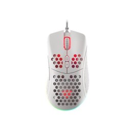 Genesis Gaming Mouse Krypton 555 Wired, 8000 DPI, USB 2.0, White
