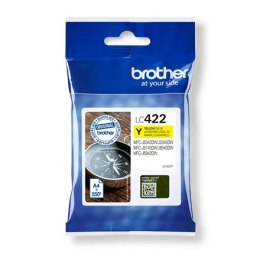 Brother LC422Y Ink Cartridge, Yellow