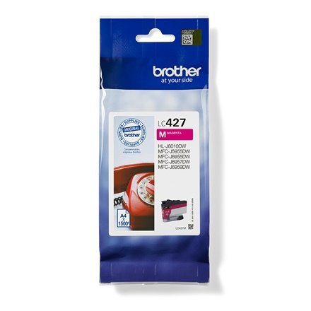 Brother LC | 427M | Magenta | Ink cartridge | 1500 pages